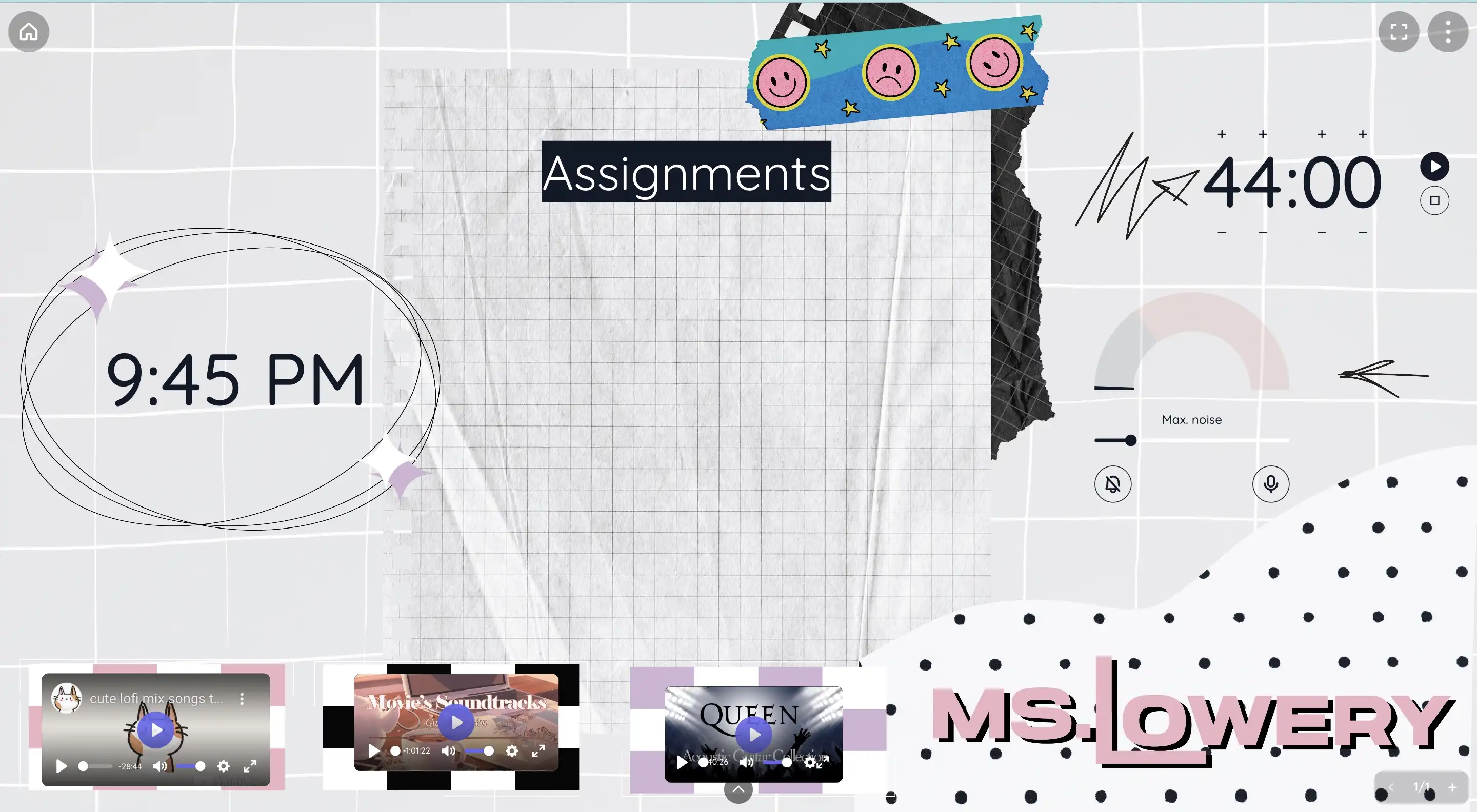 Classroomscreen  Create and Organize all of your lessons