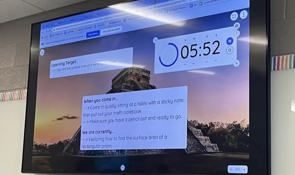 Classroom Screen - Every teacher's new best friend 