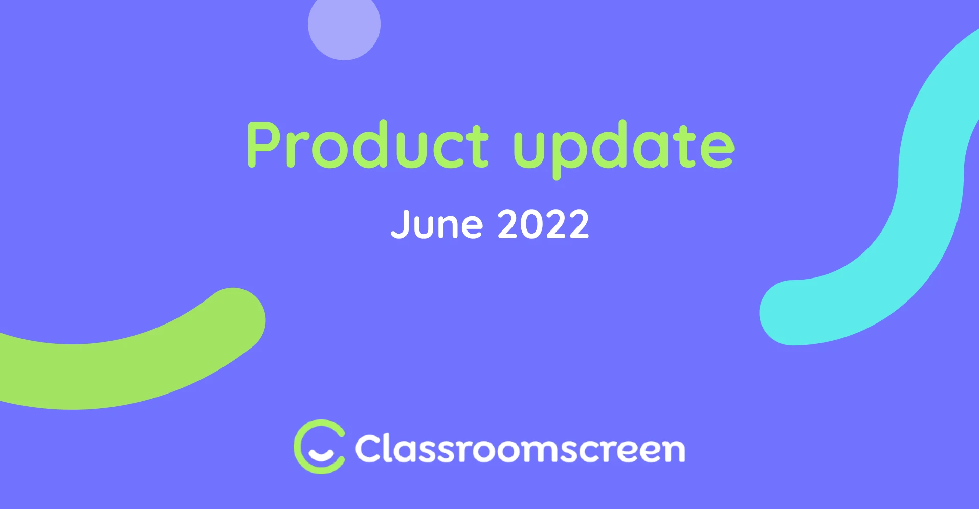 Product update June 2022