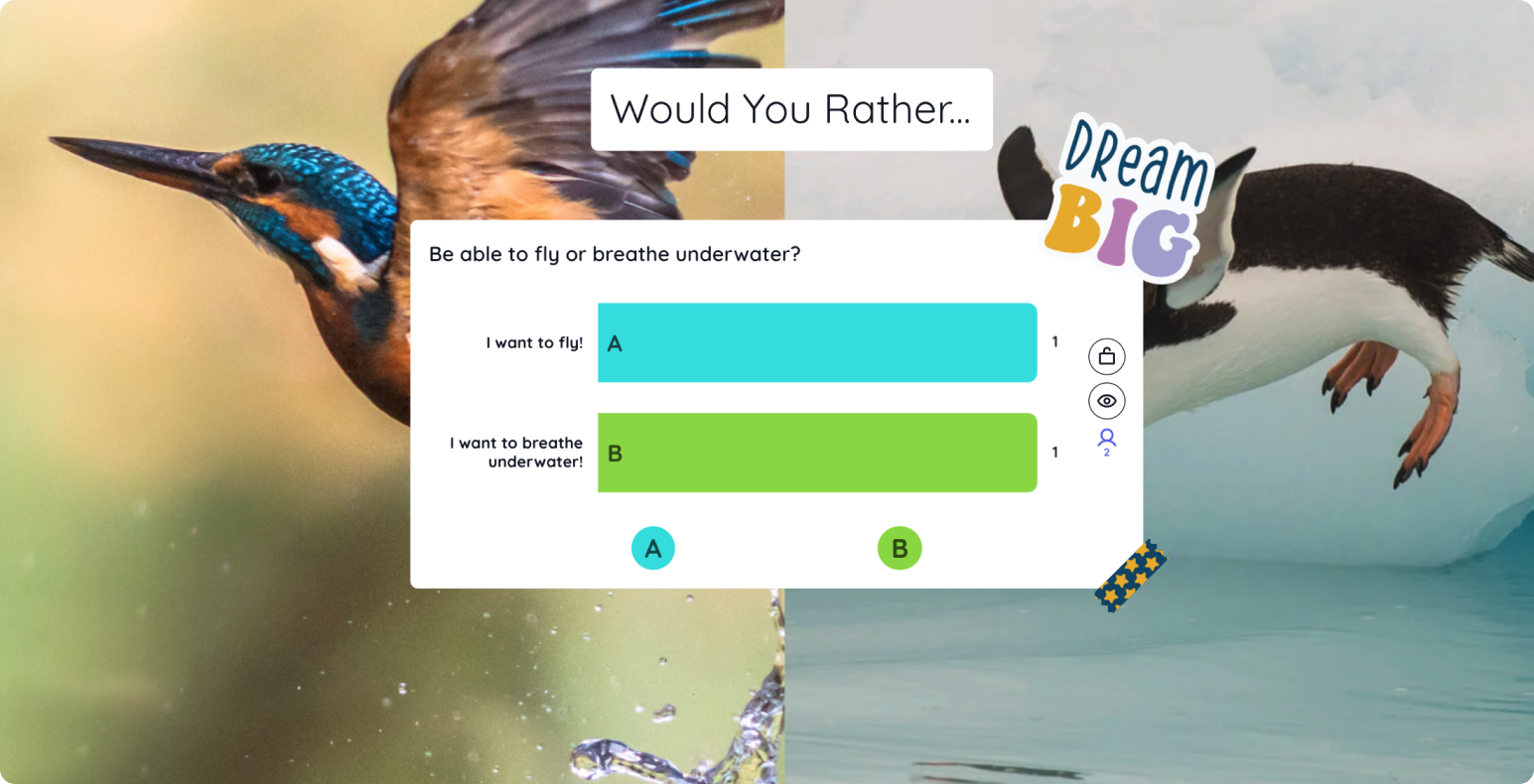 This 'Would You Rather' brain break will not only exercise your student's imagination, but also work great as a ice-breaker for new classes!