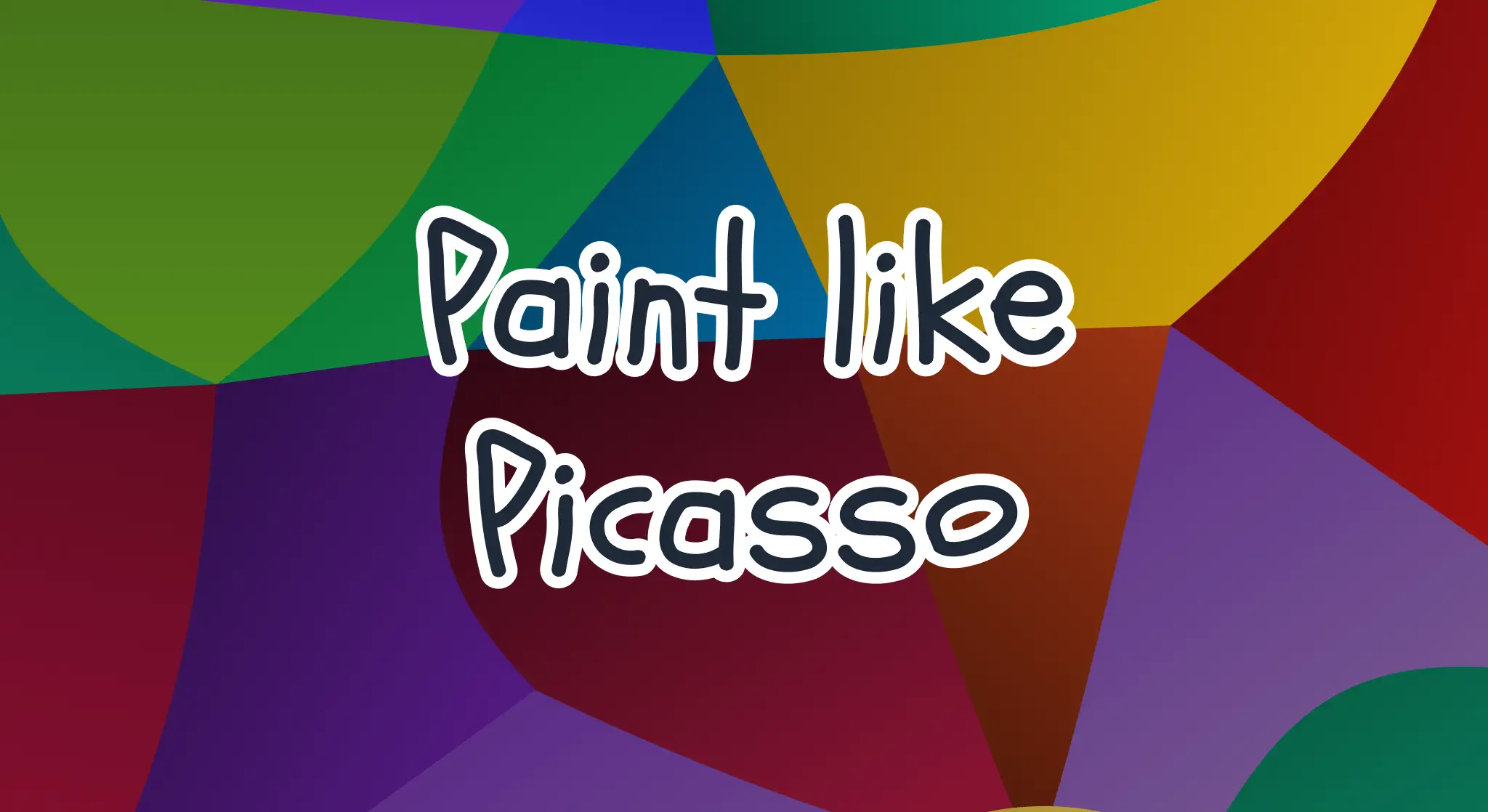 Everyone can create their own Picasso art with this activity.