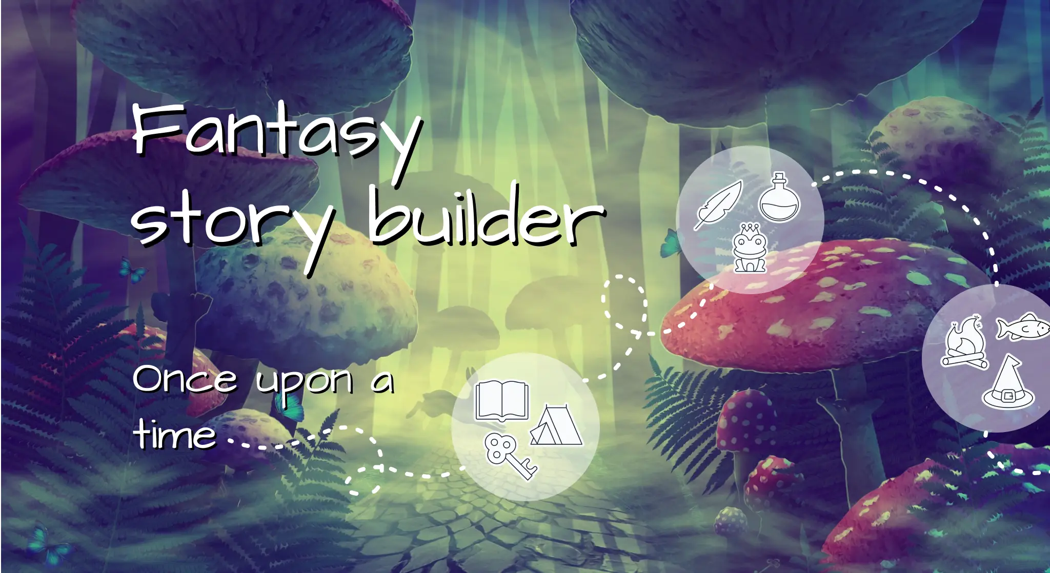 Fantasy story builder