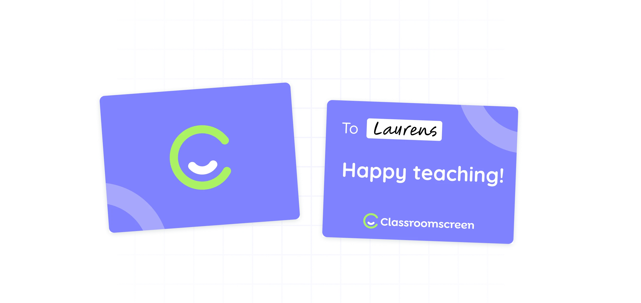We can help you gift a year of Classroomscreen Pro!