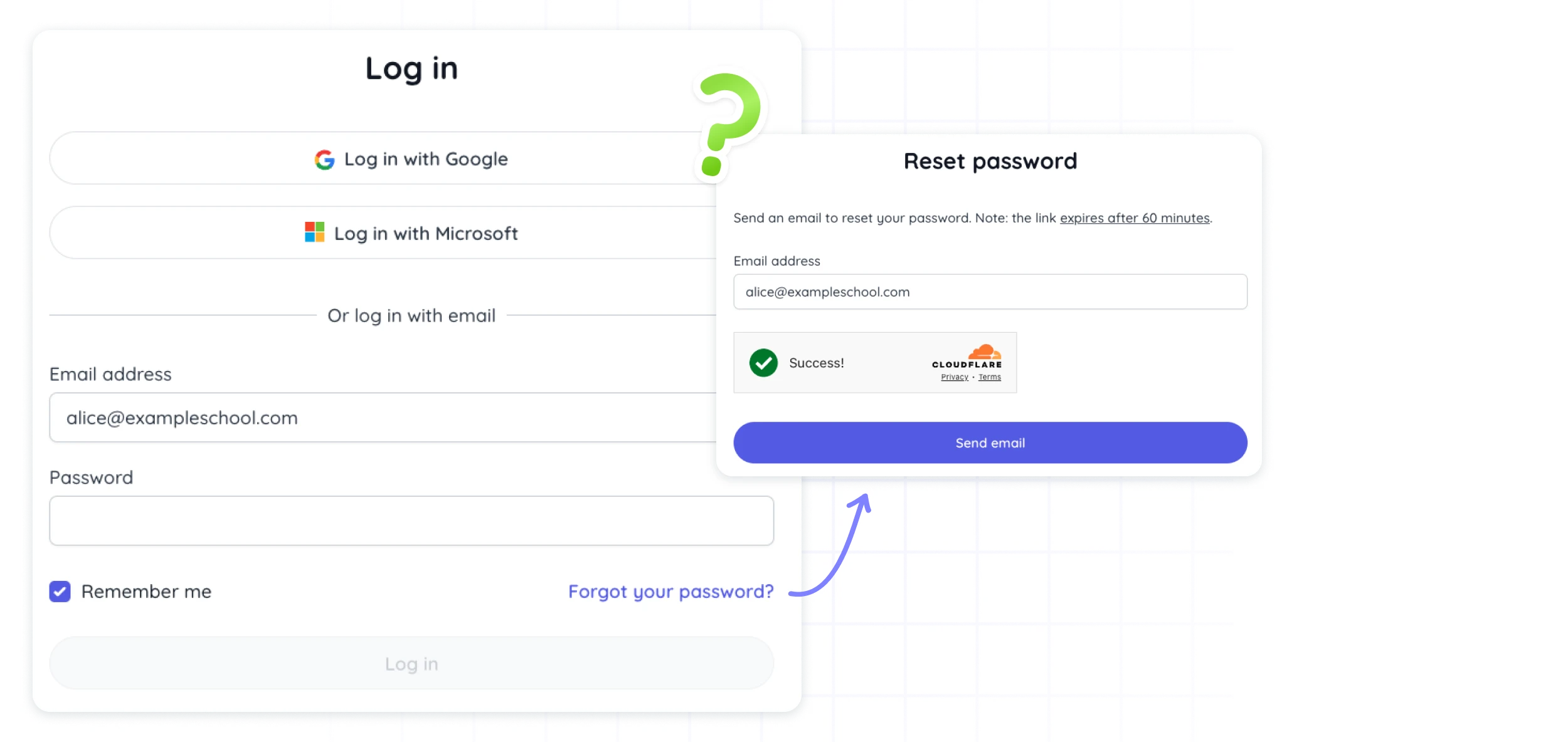 Forgot your password?