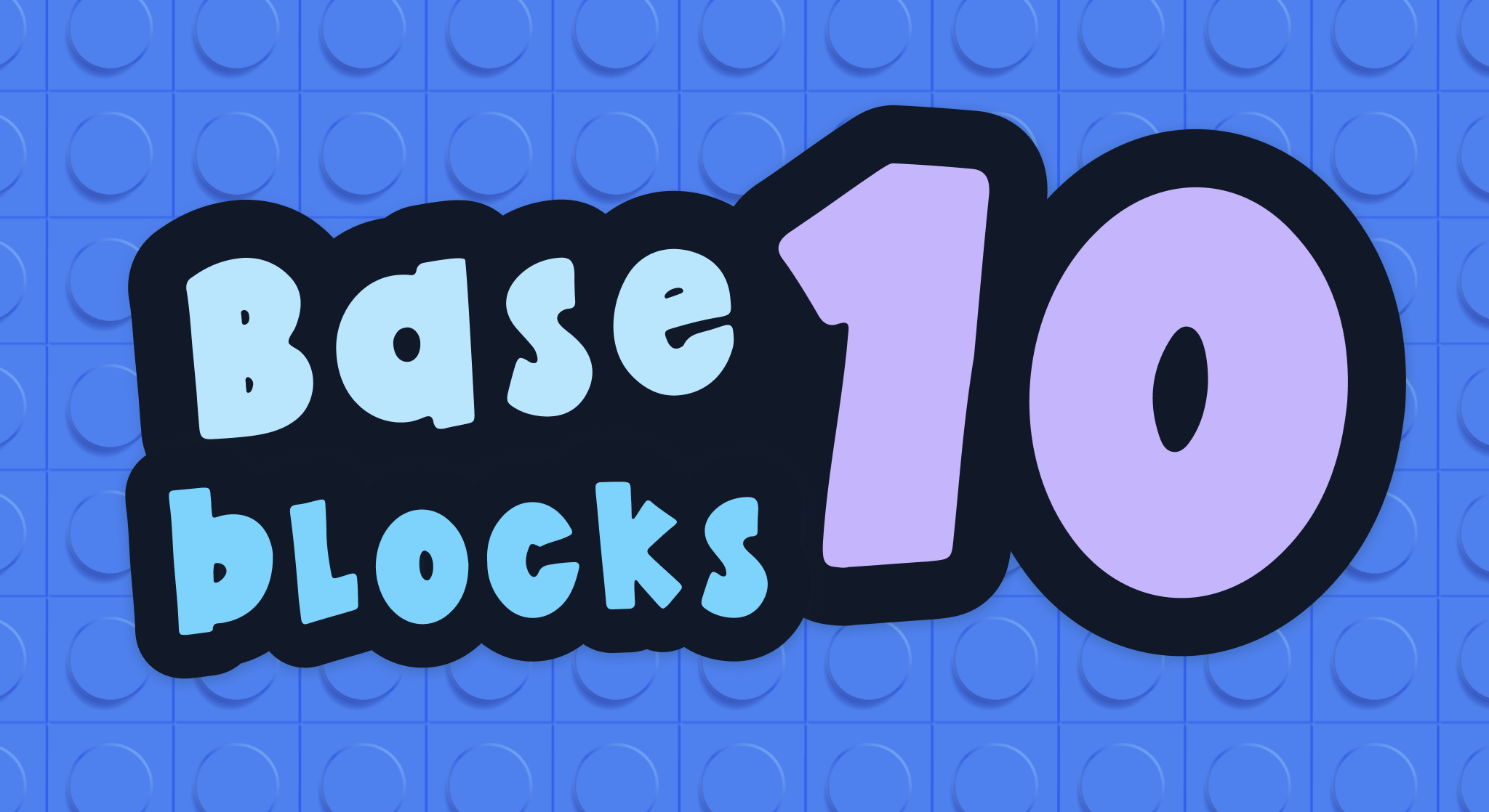 Thumbnail image of an interactive classroom screen titled “Base Ten Blocks Challenge.”