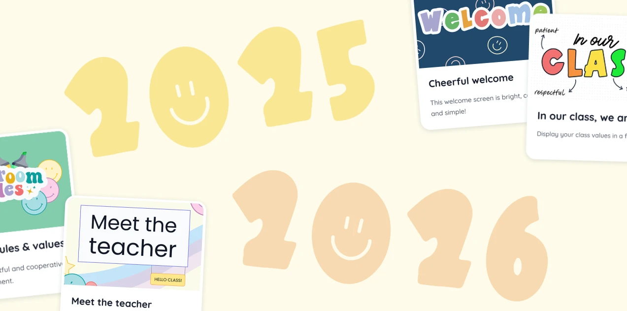Try out some of our templates to guide your busy first day back.