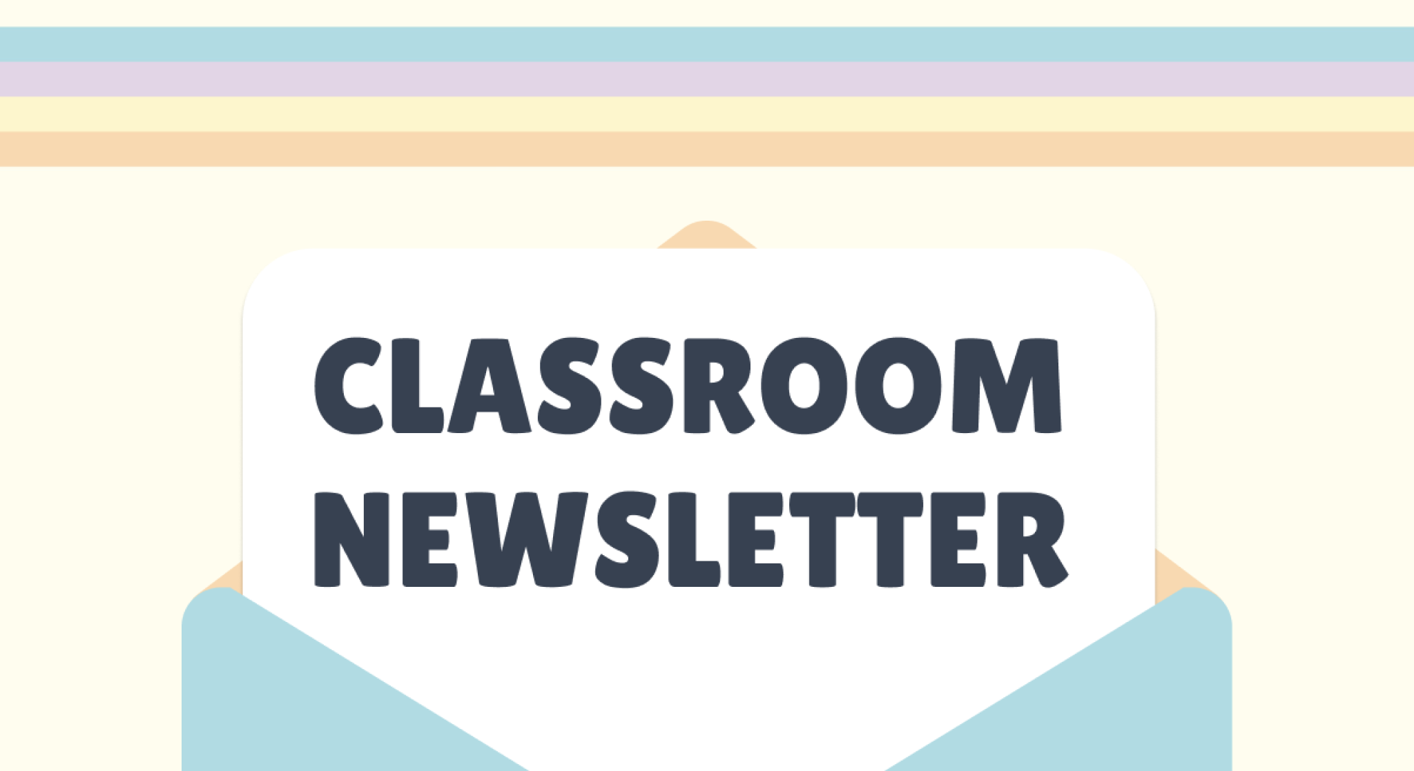Share weekly class updates with this newsletter kit for Classroomscreen. Includes three customizable formats..