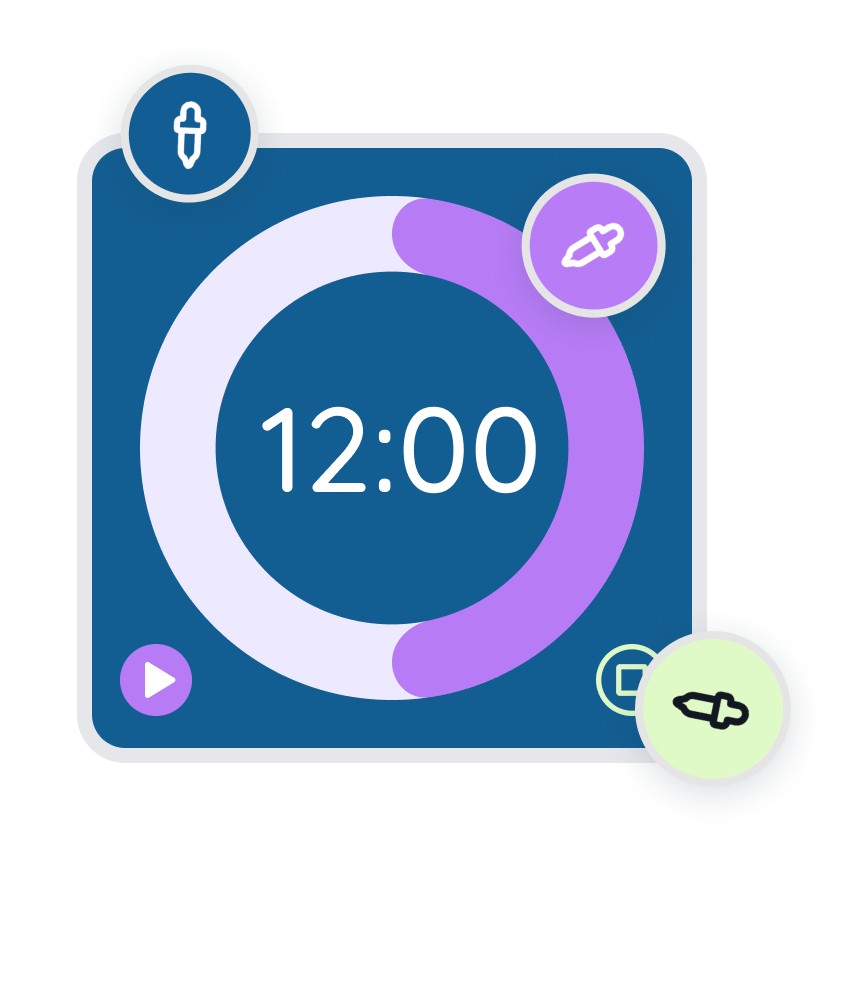 Learning Time Send Widget Personalize your interactive teaching display