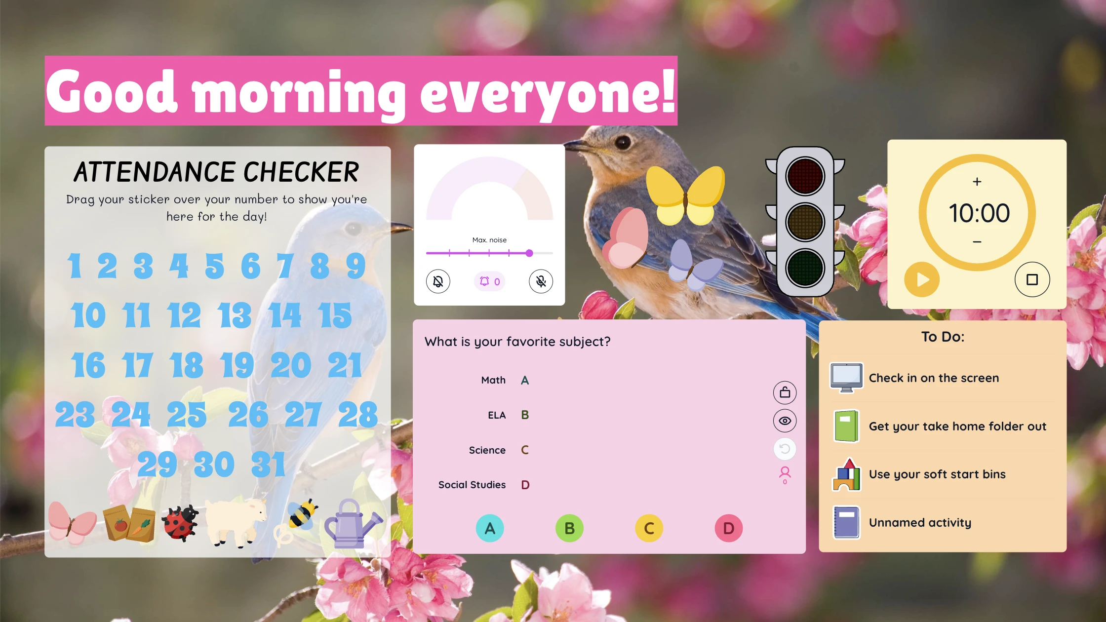 Try these morning screens for every season