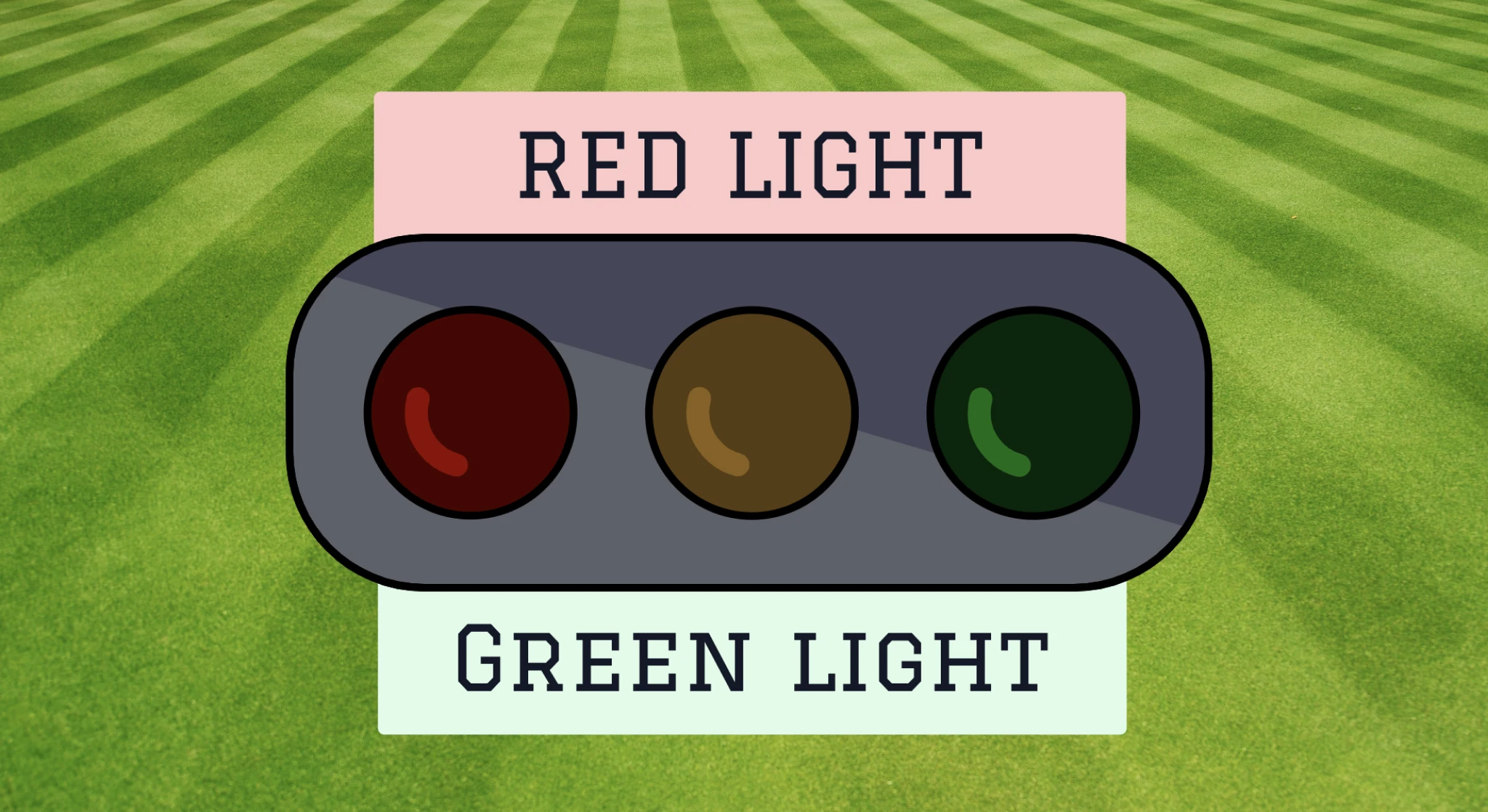 Play this movement game with the Traffic light widget